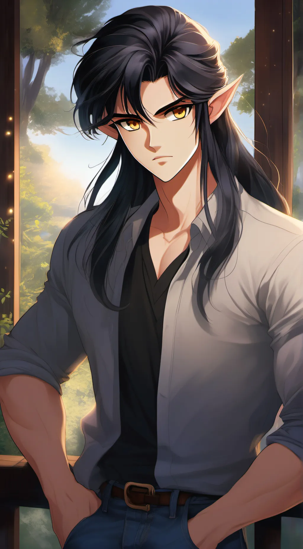 ai character: Edward background