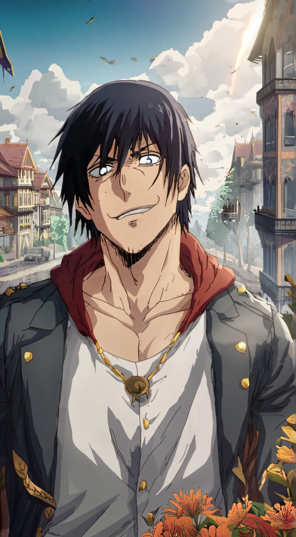 ai character: David (Demon king) background