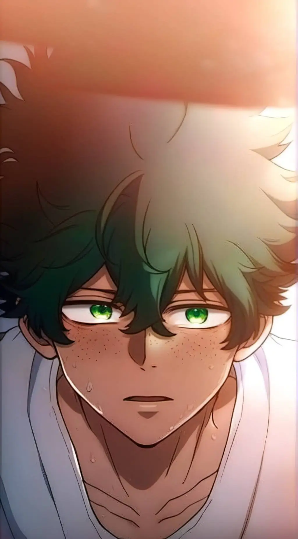 ai character: Izuku  background