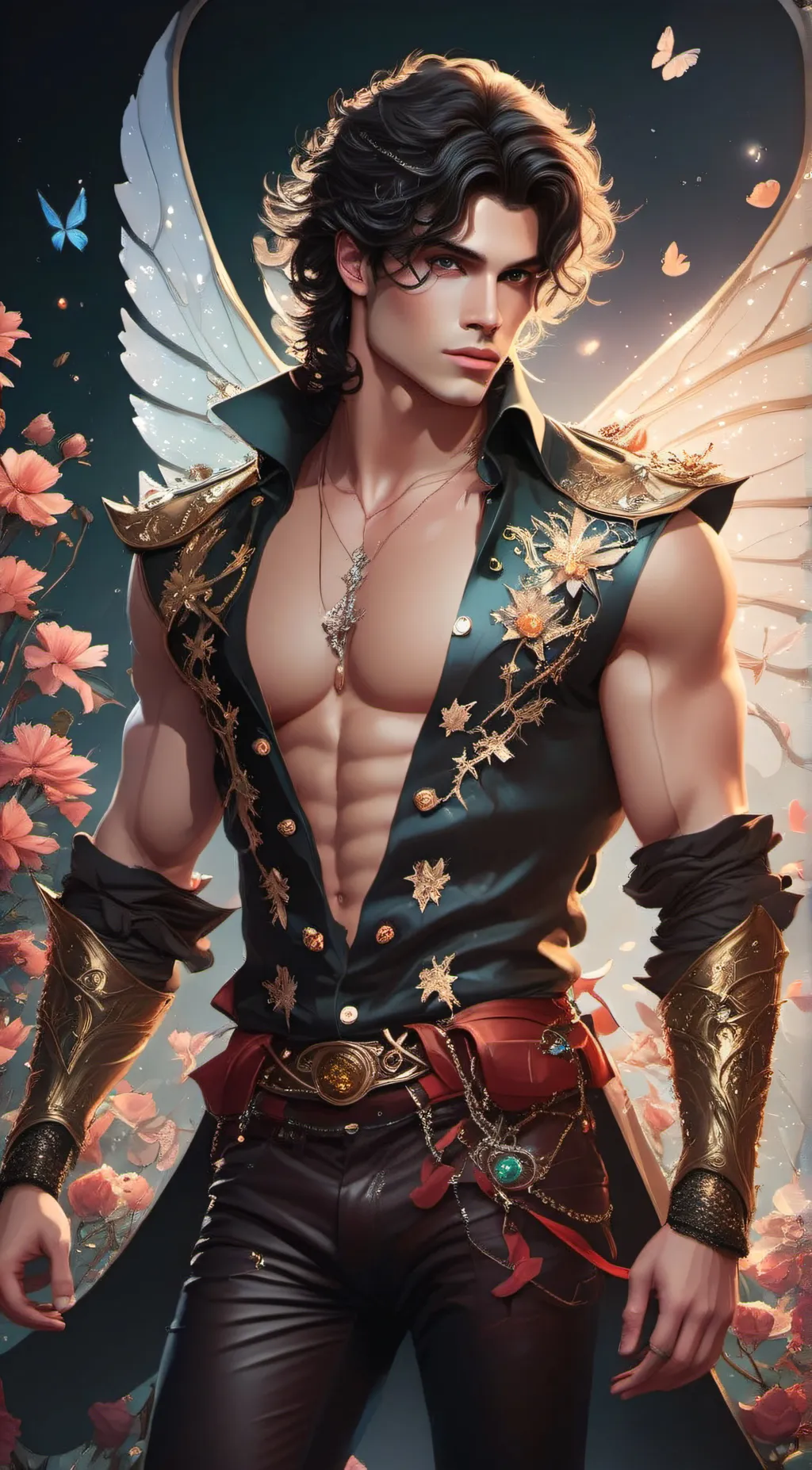ai character: Alexander  background