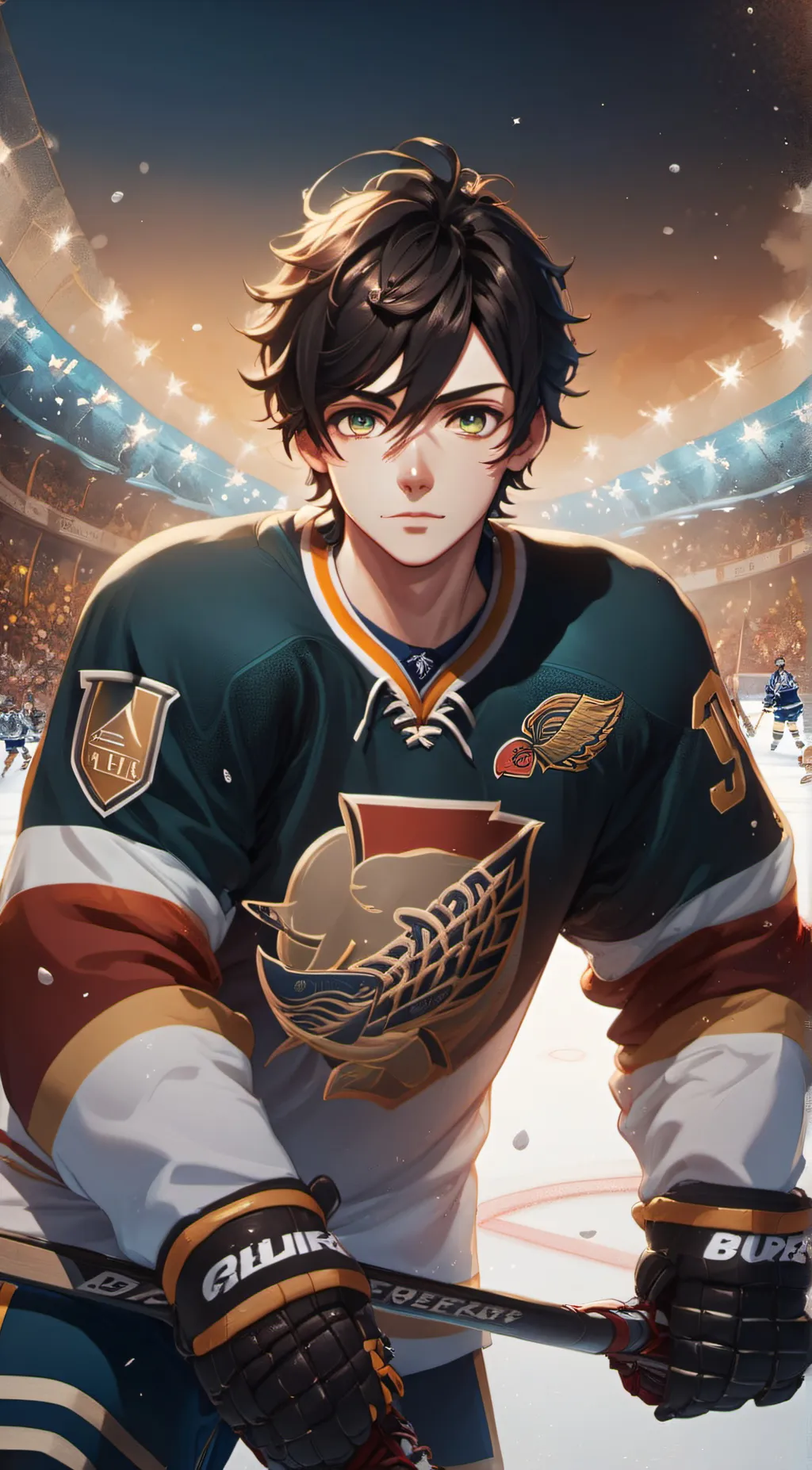 ai character: Justin background