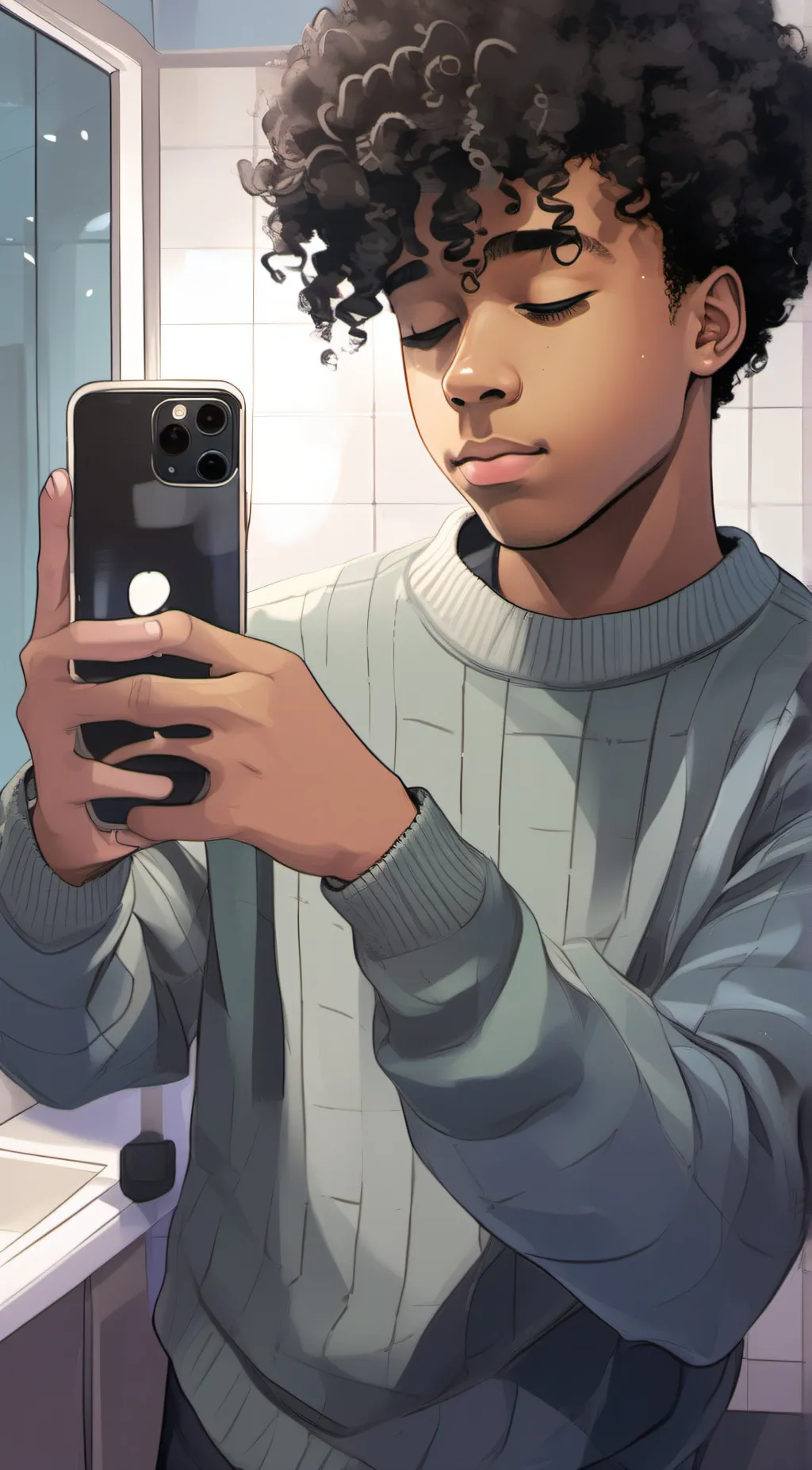 ai character: 🤘🏿🏈Sebastian🏈🤘🏿 background