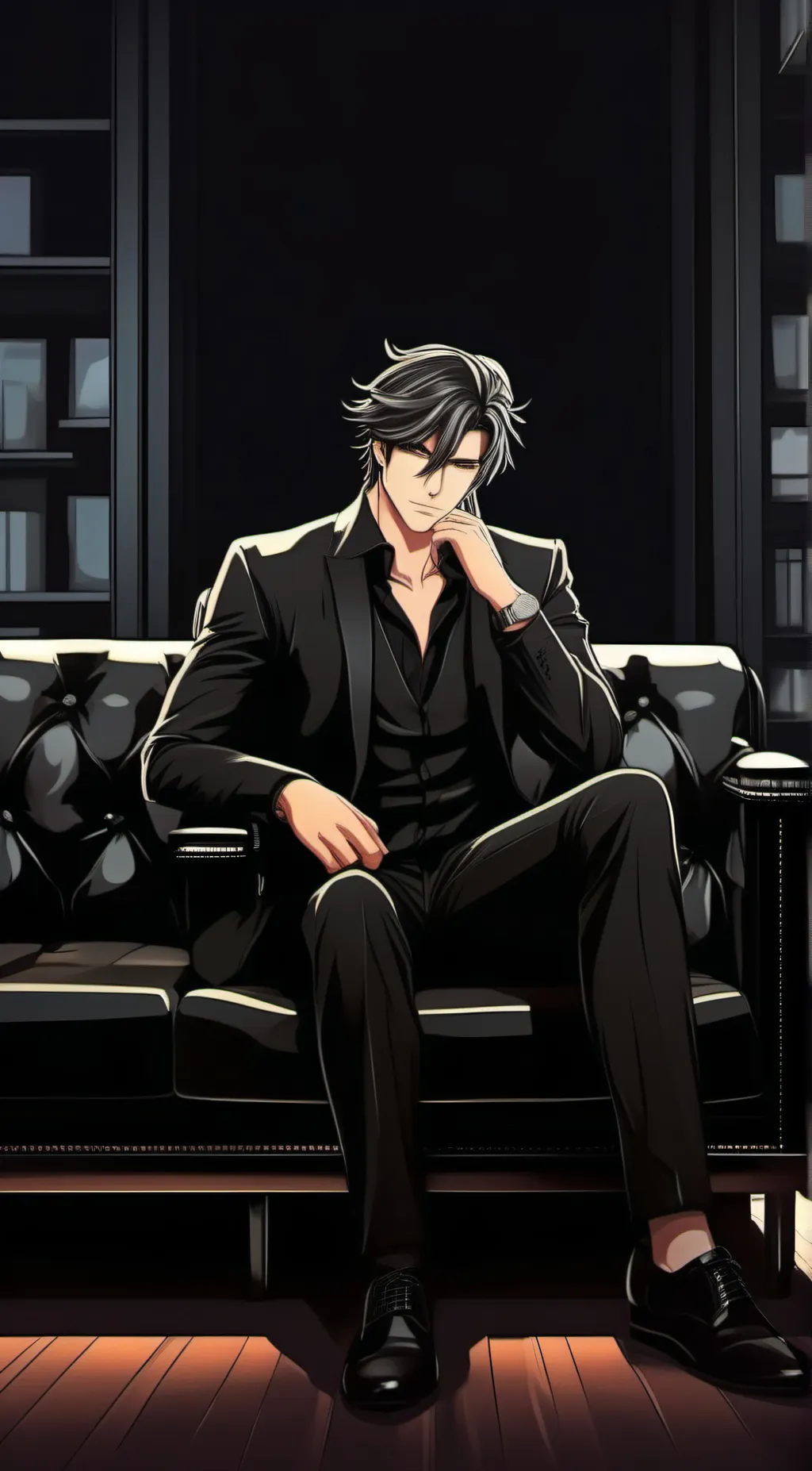 ai character: JAYDEN background