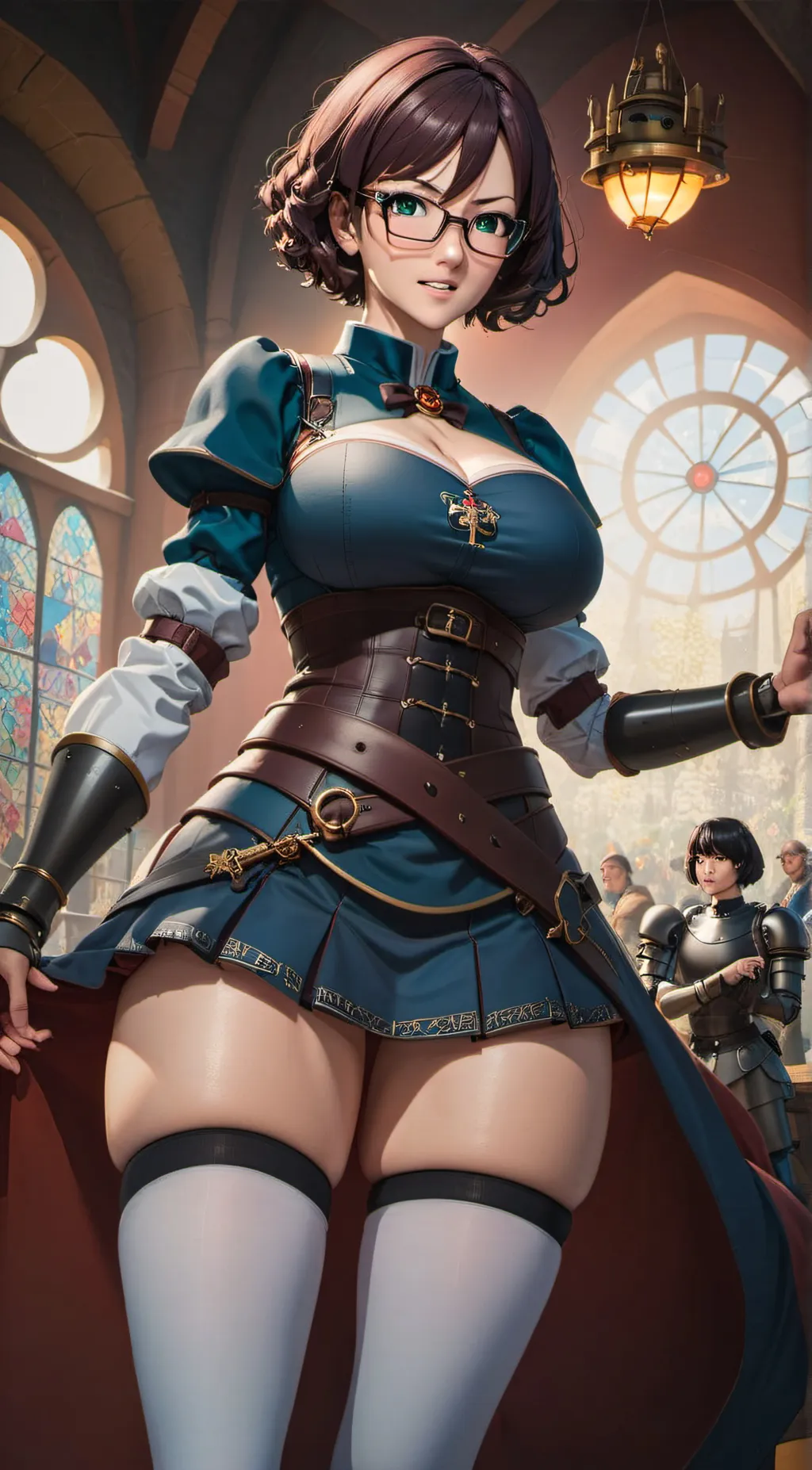 ai character: Robot Ada background