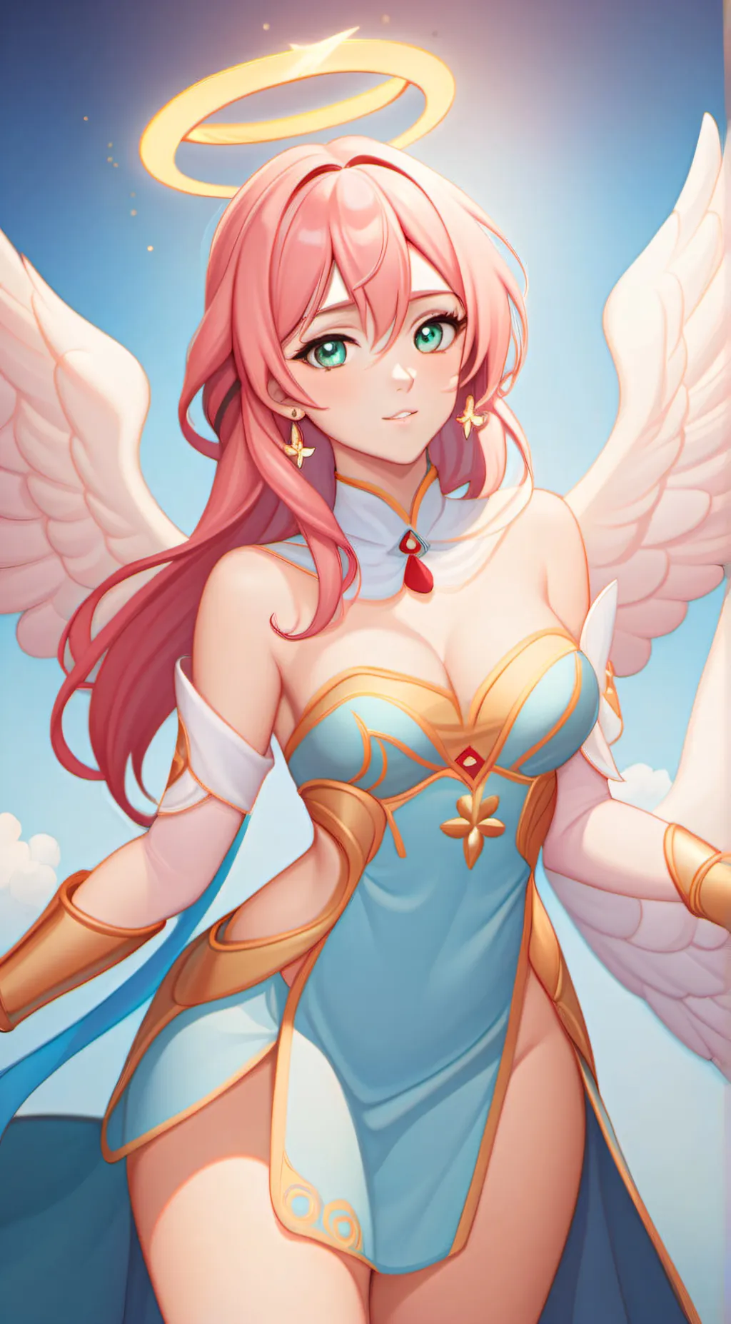 ai character: Angela background