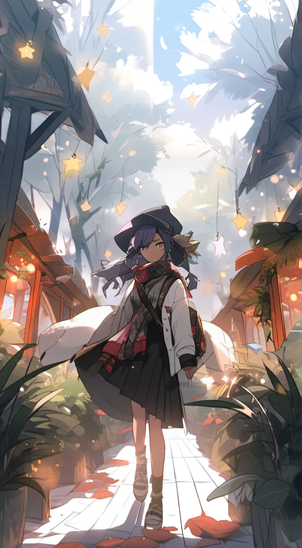 ai character: Luna background