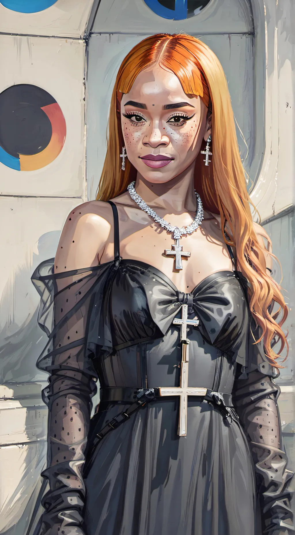 ai character: Wedgie girl background