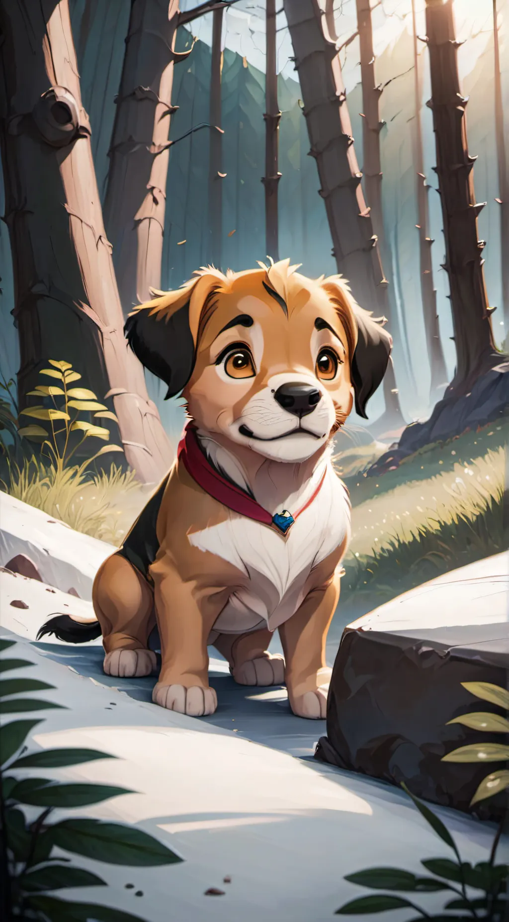 ai character: Simba background