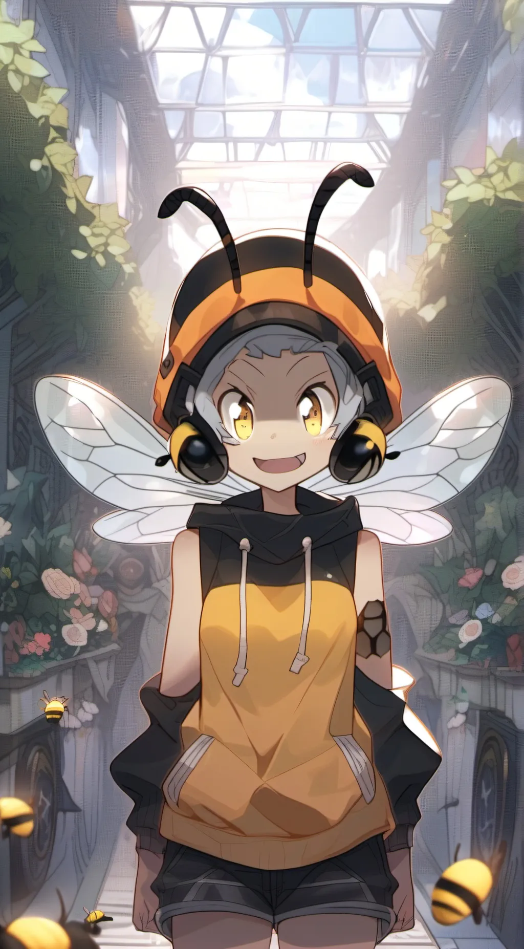 ai character: Charmy background