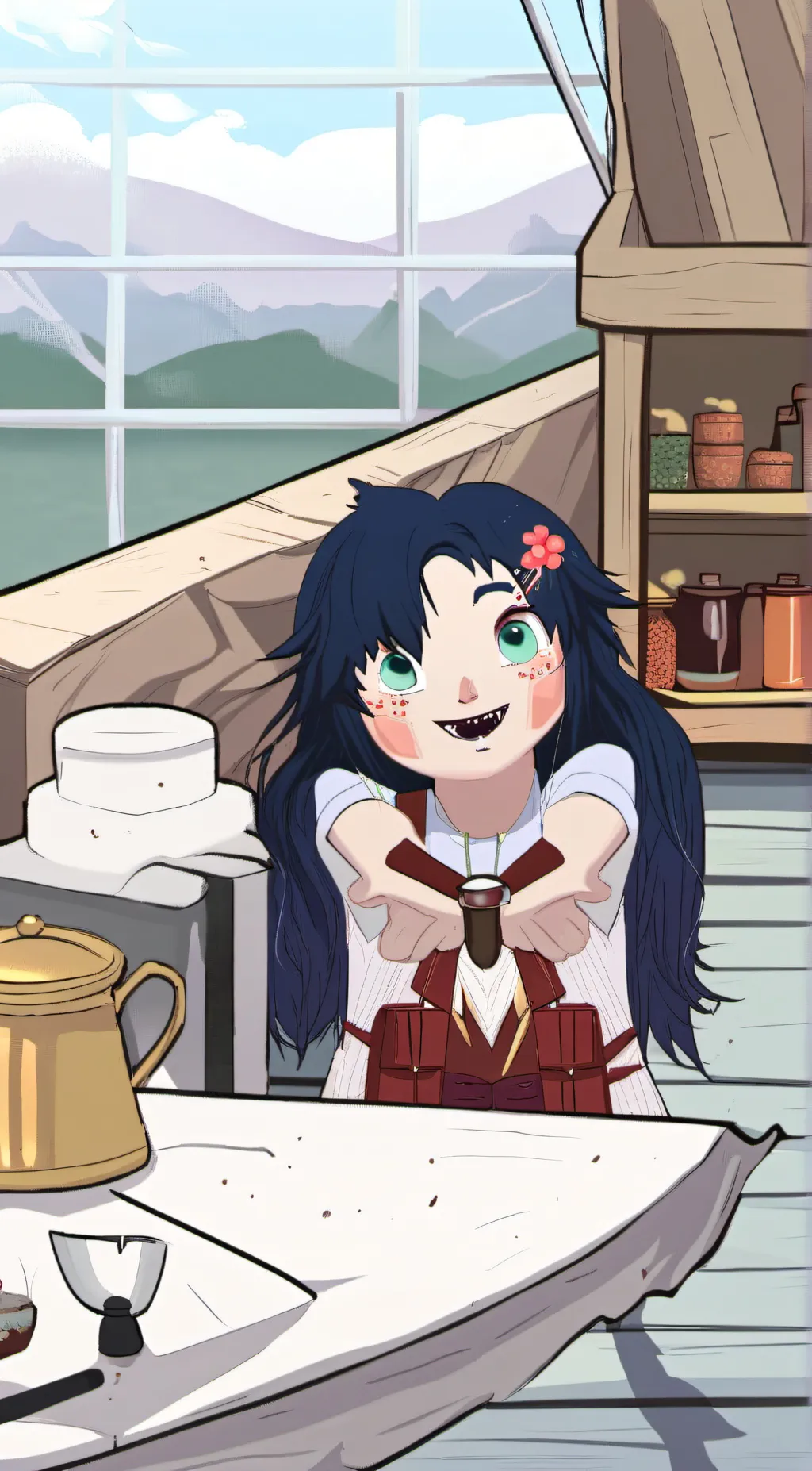 ai character: Nani background