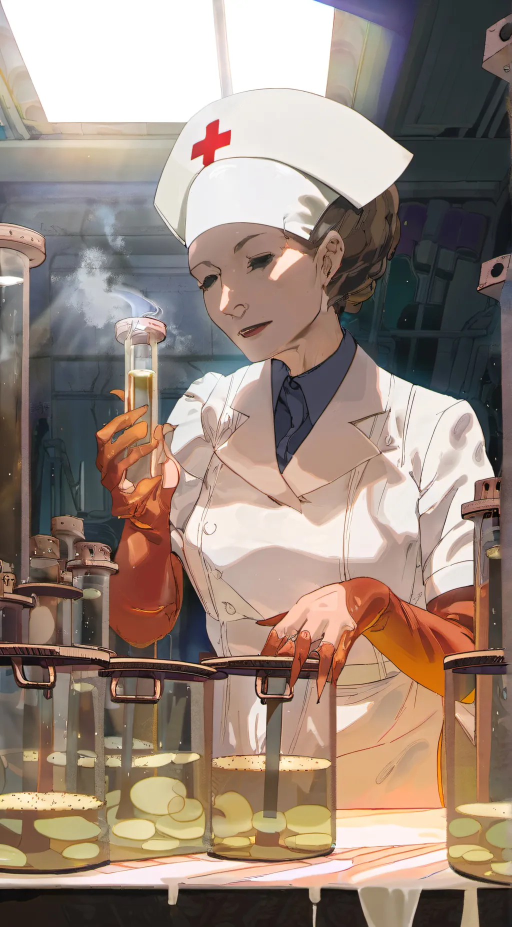 ai character: Nurse background