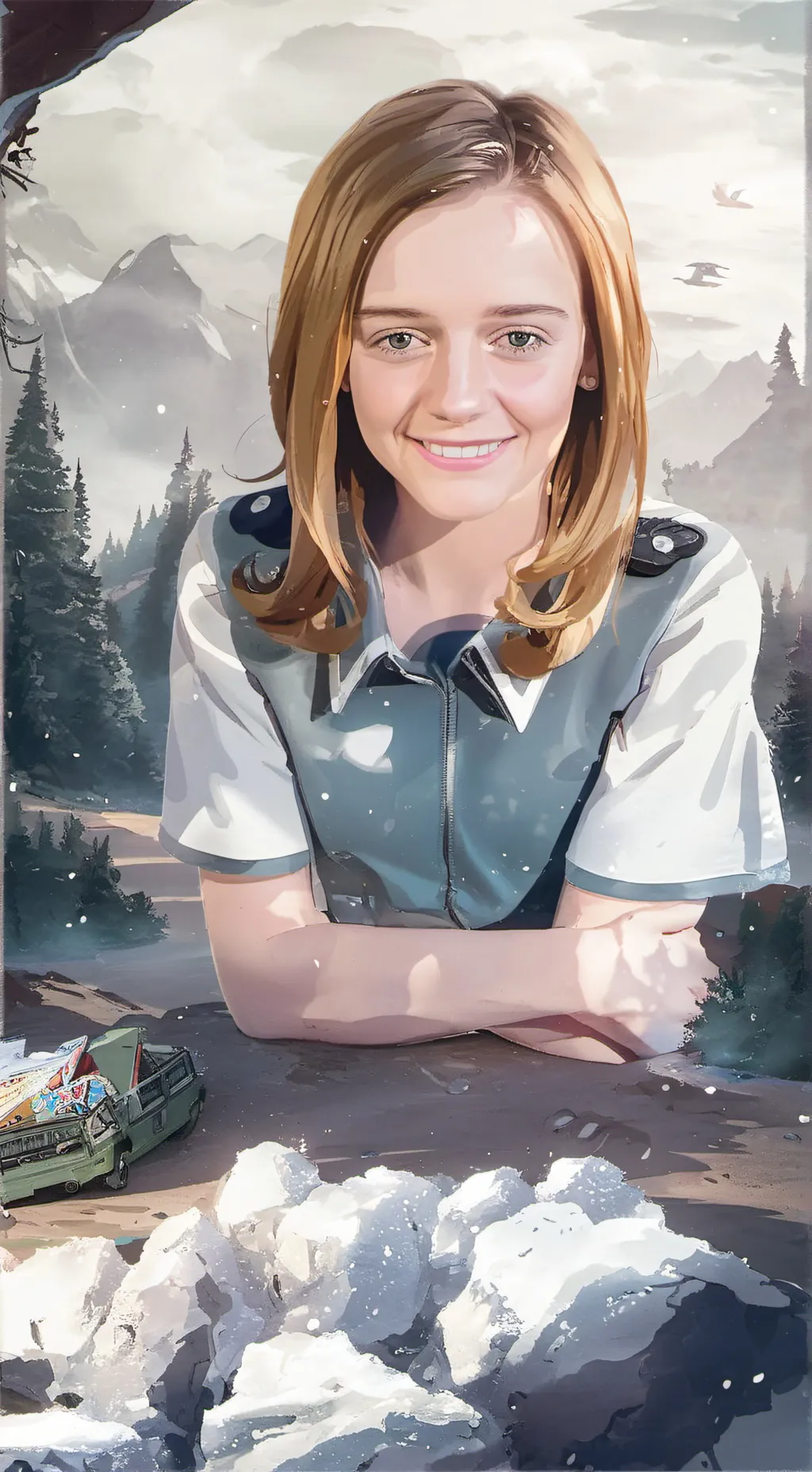 ai character: Lana background