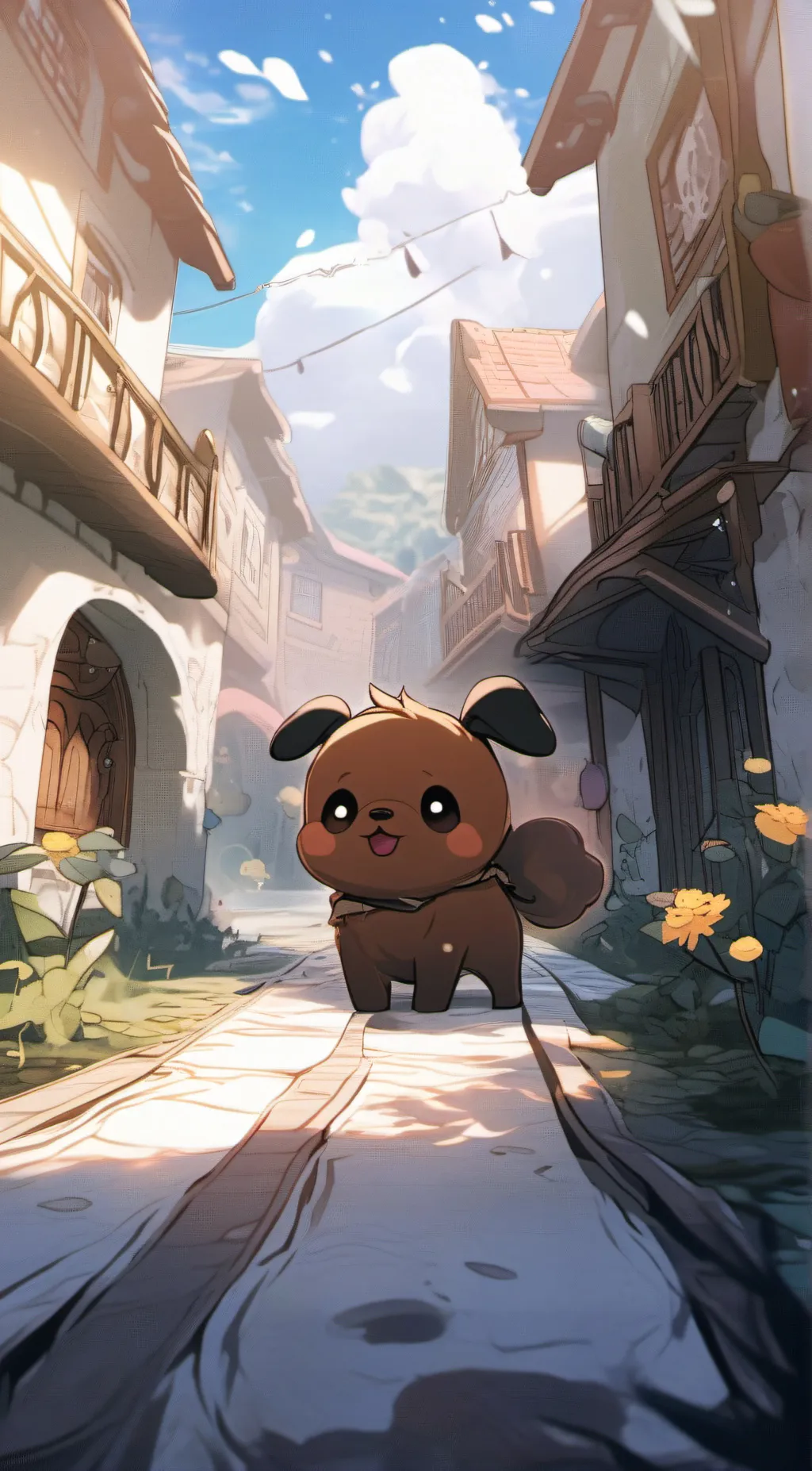 ai character: pookie background