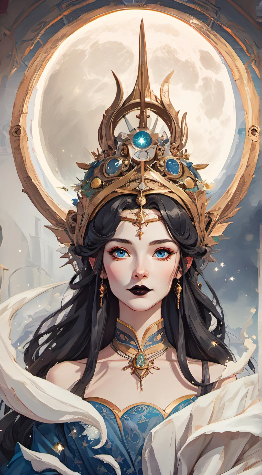 ai character: Nightingale background