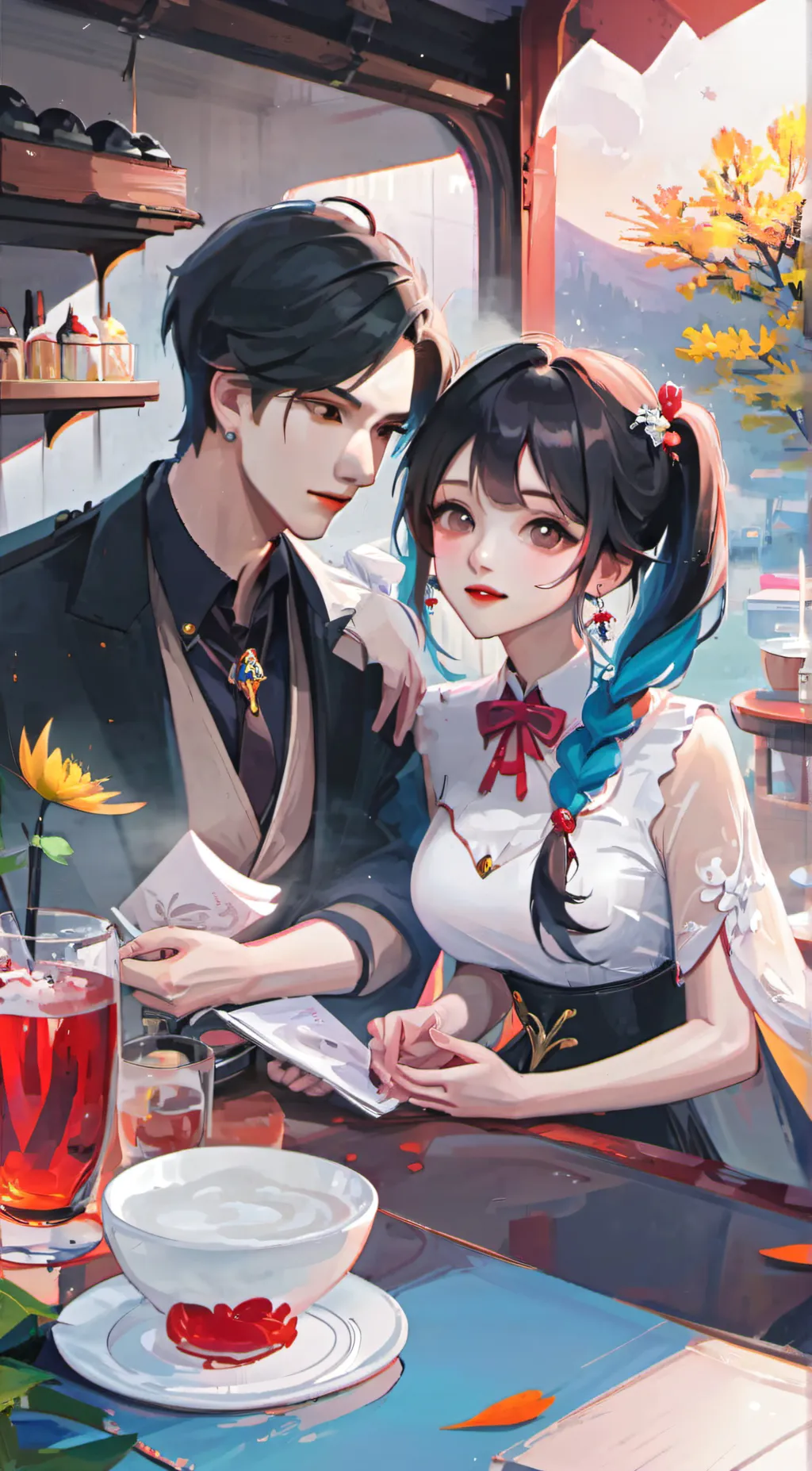 ai character: Leo background