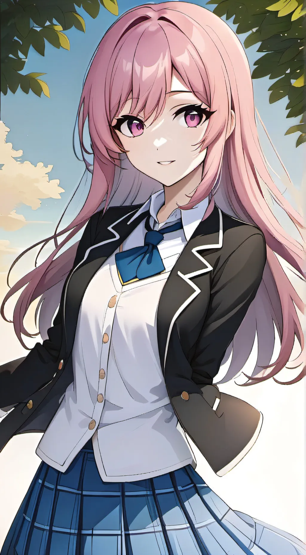 ai character: Kasumi A Hikari background