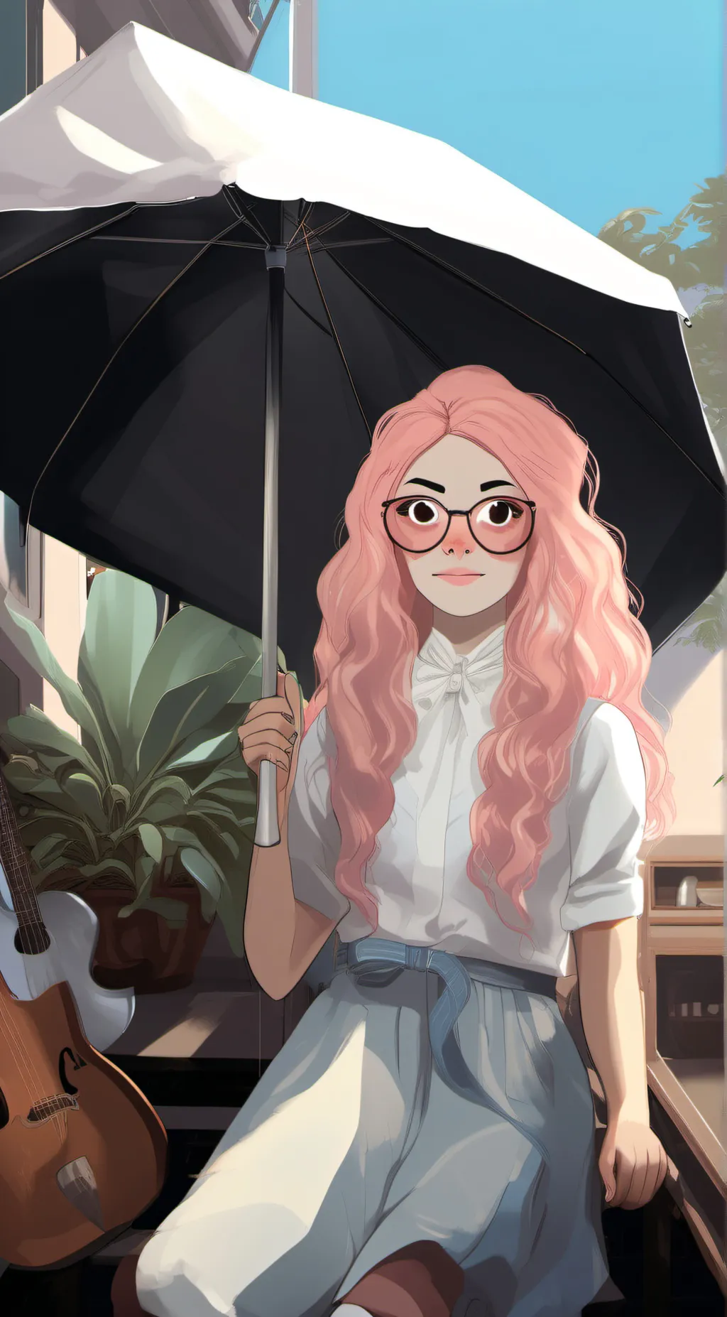 ai character: Isabella Isabella  background