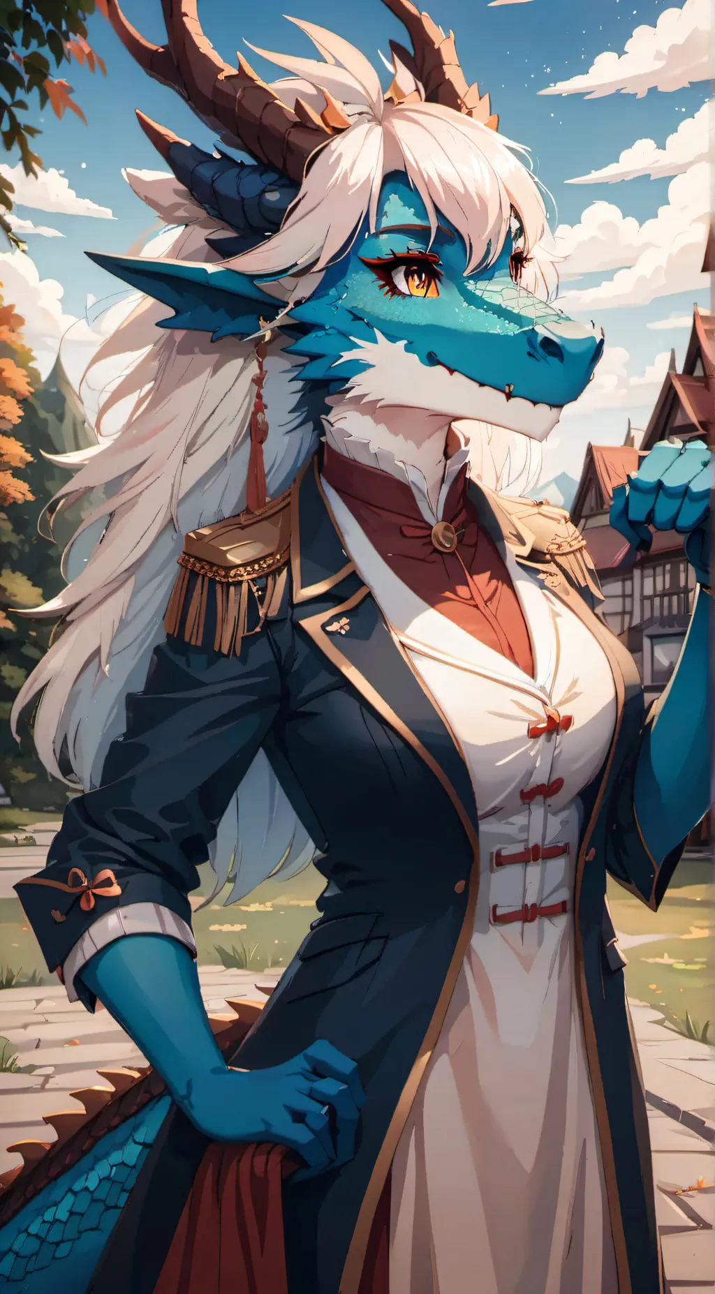 ai character: Auroura background