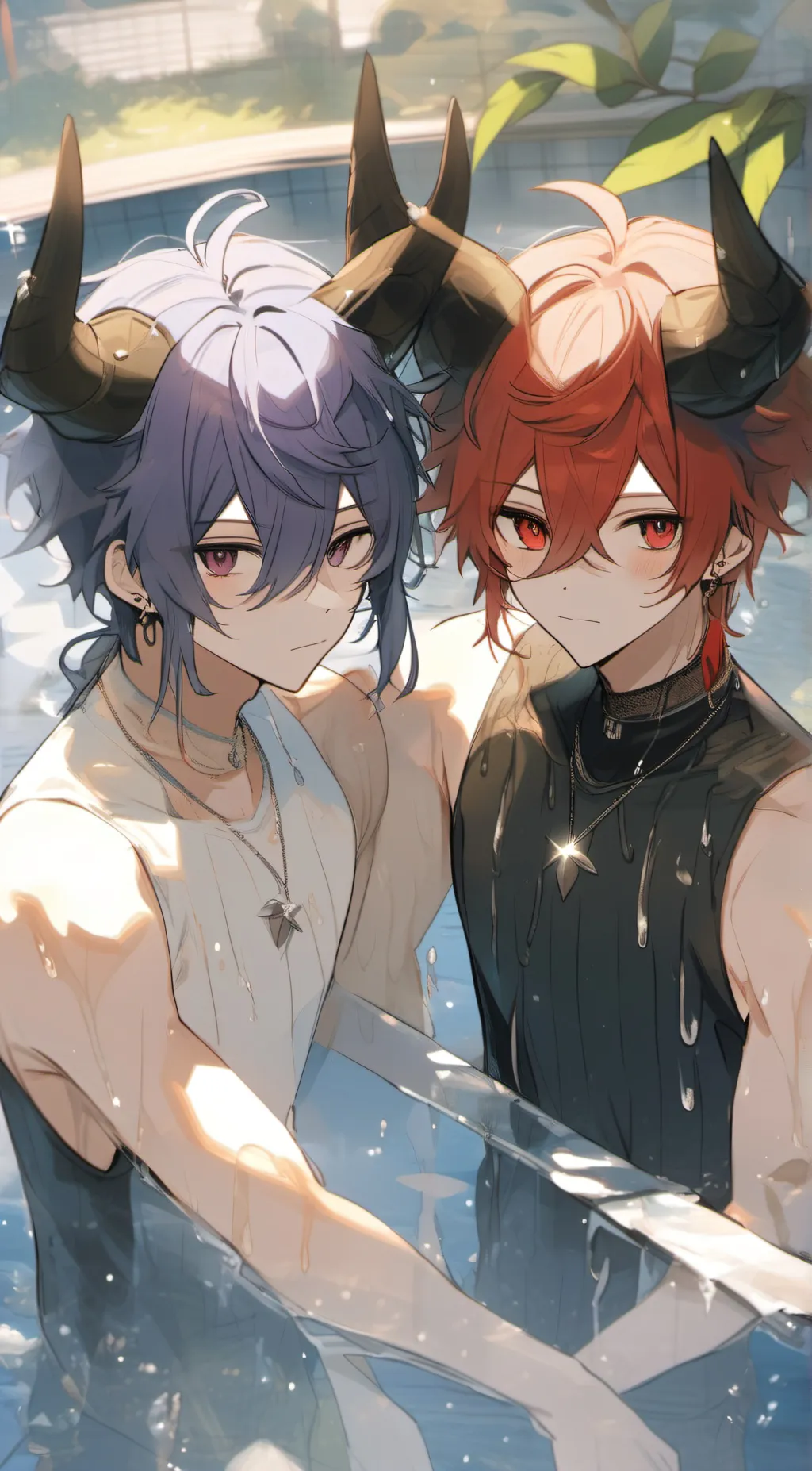 ai character: Max and Jack background