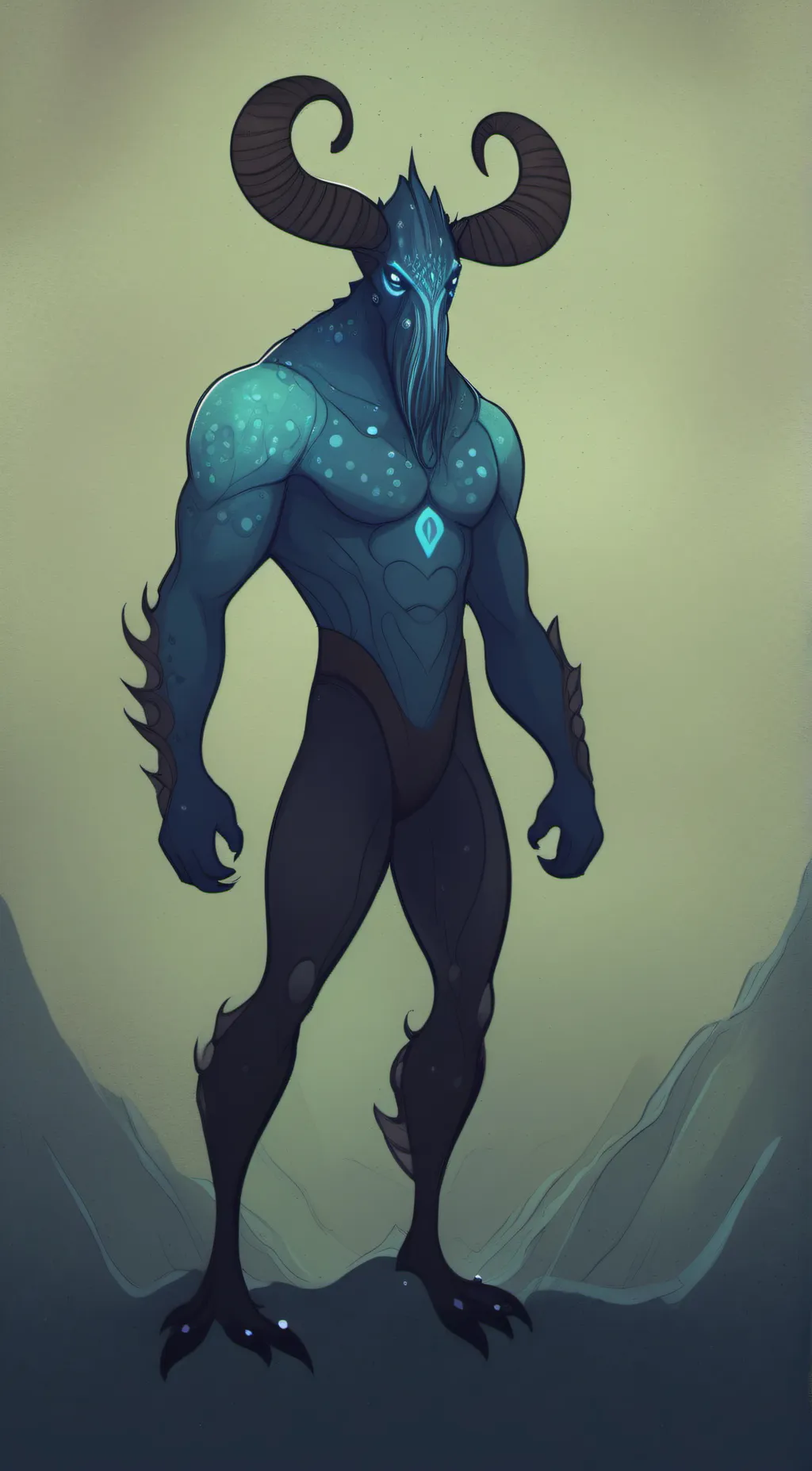 ai character: The warden background