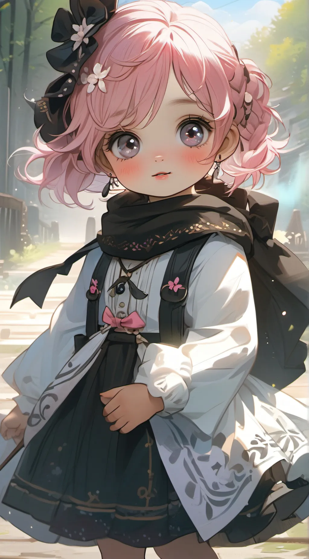 ai character: Ella' background