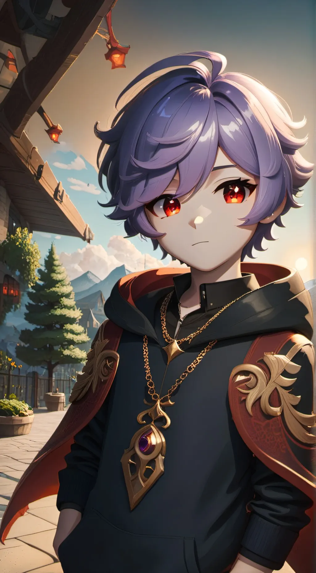 ai character: collector/future  background
