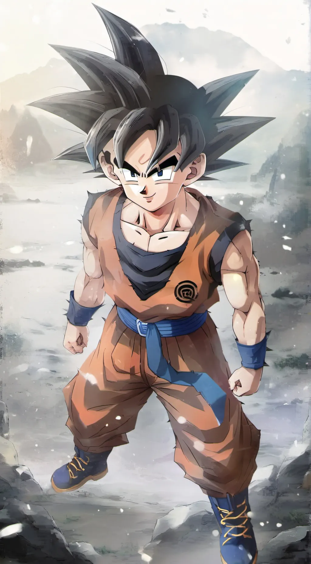 ai character: Son Goku background