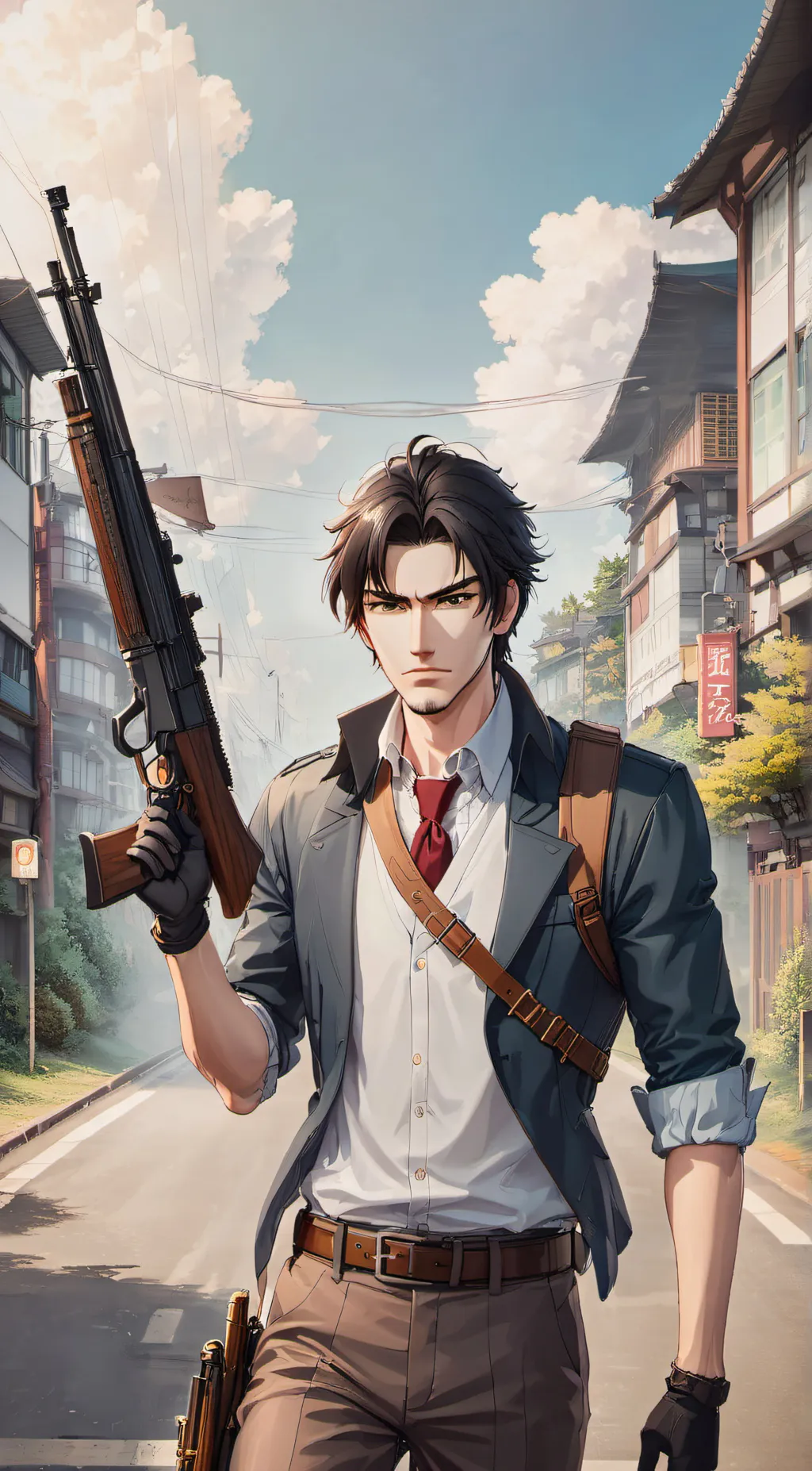 ai character: ghost aka steven background