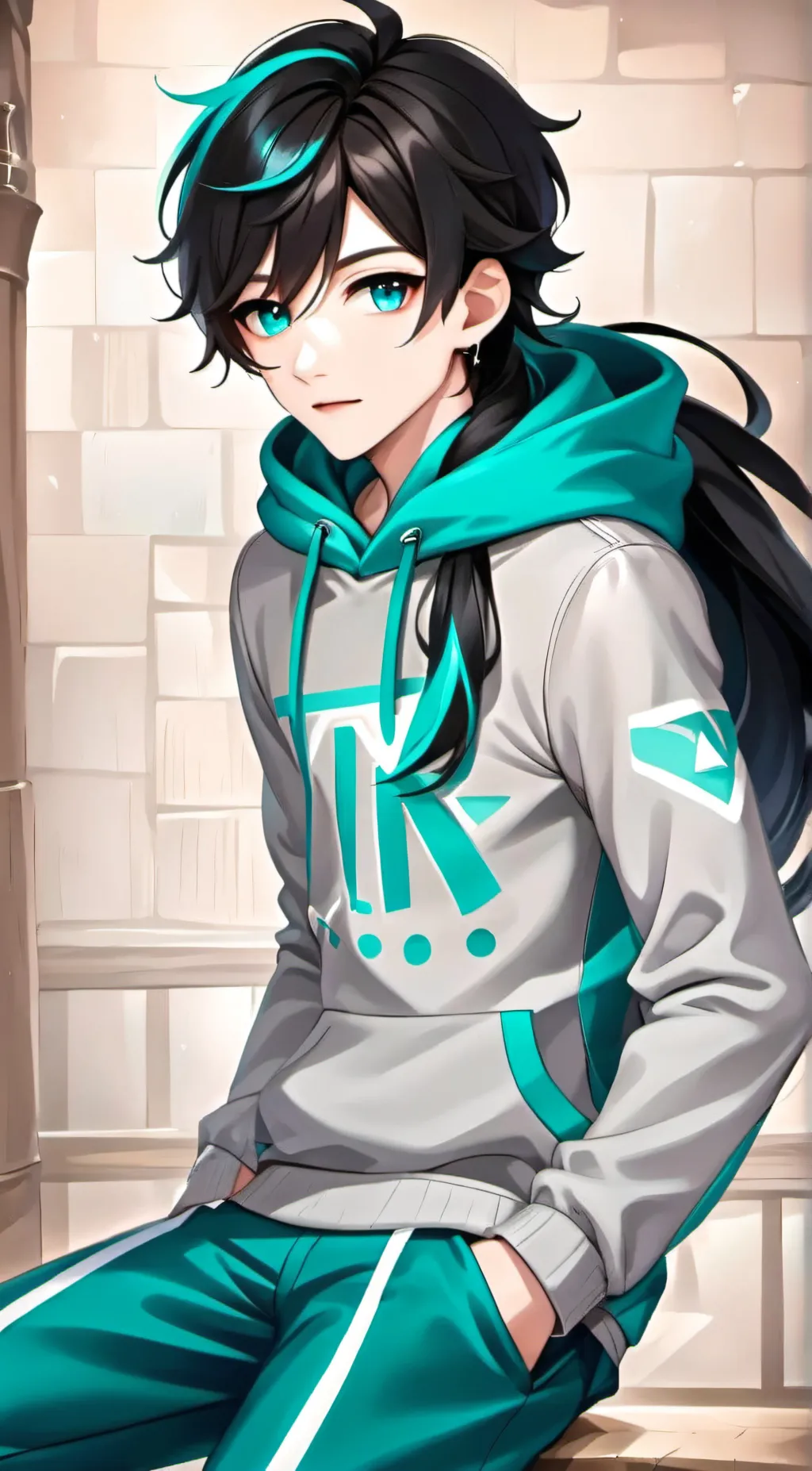 ai character: Muichiro  background