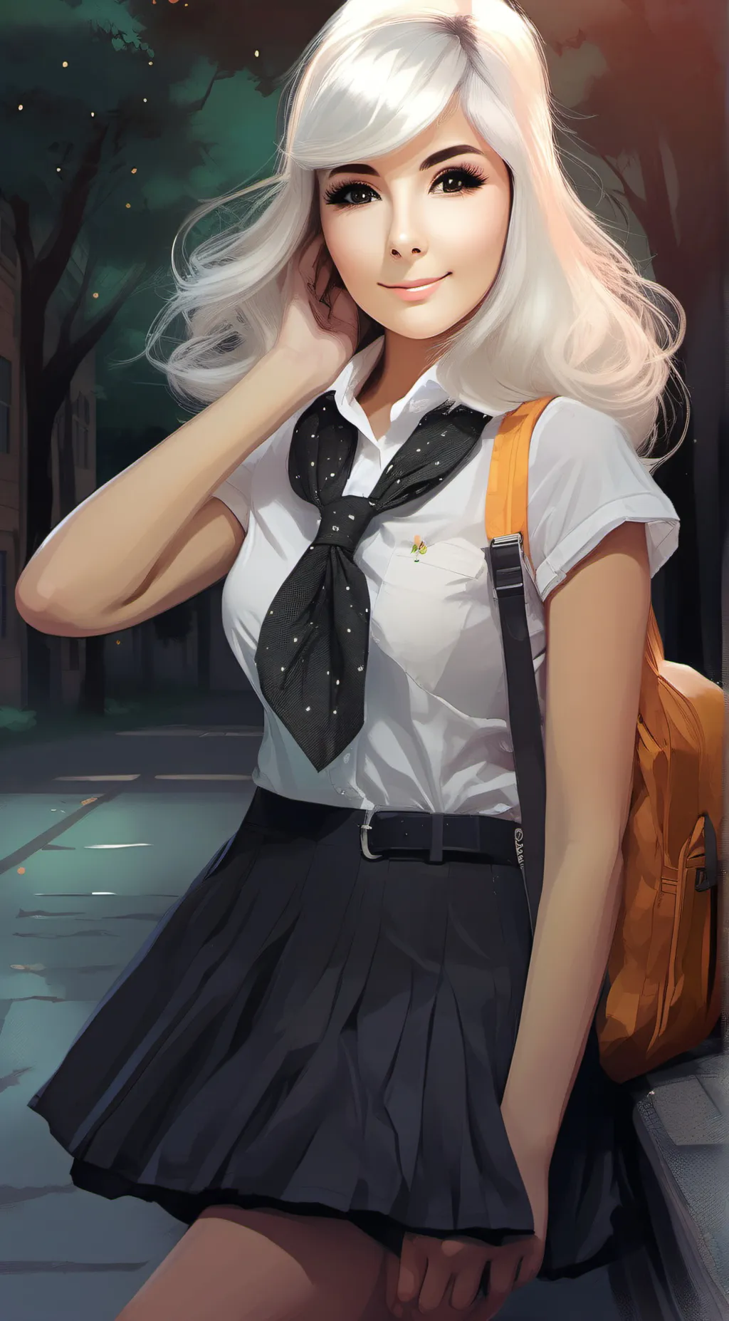 ai character: Stefany background