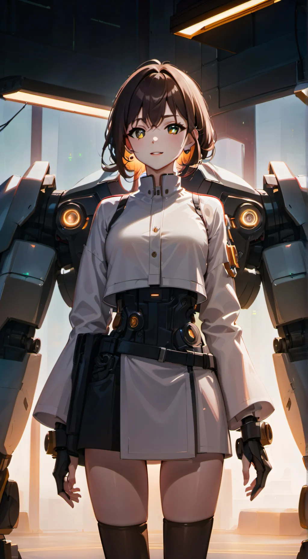 ai character: Luna background