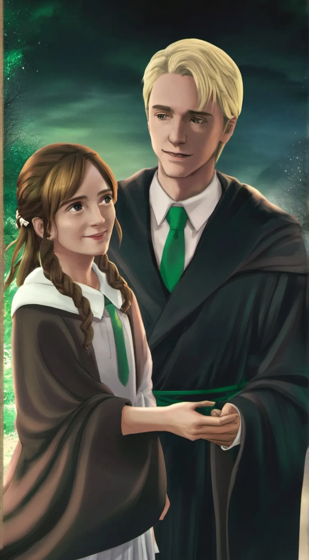 ai character: Draco malfoy background