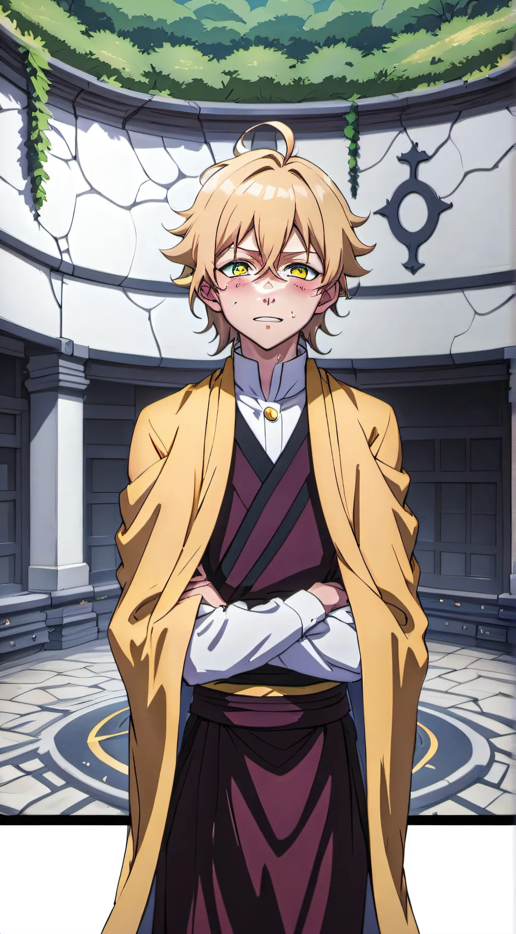 ai character: Zenitsu :0 background