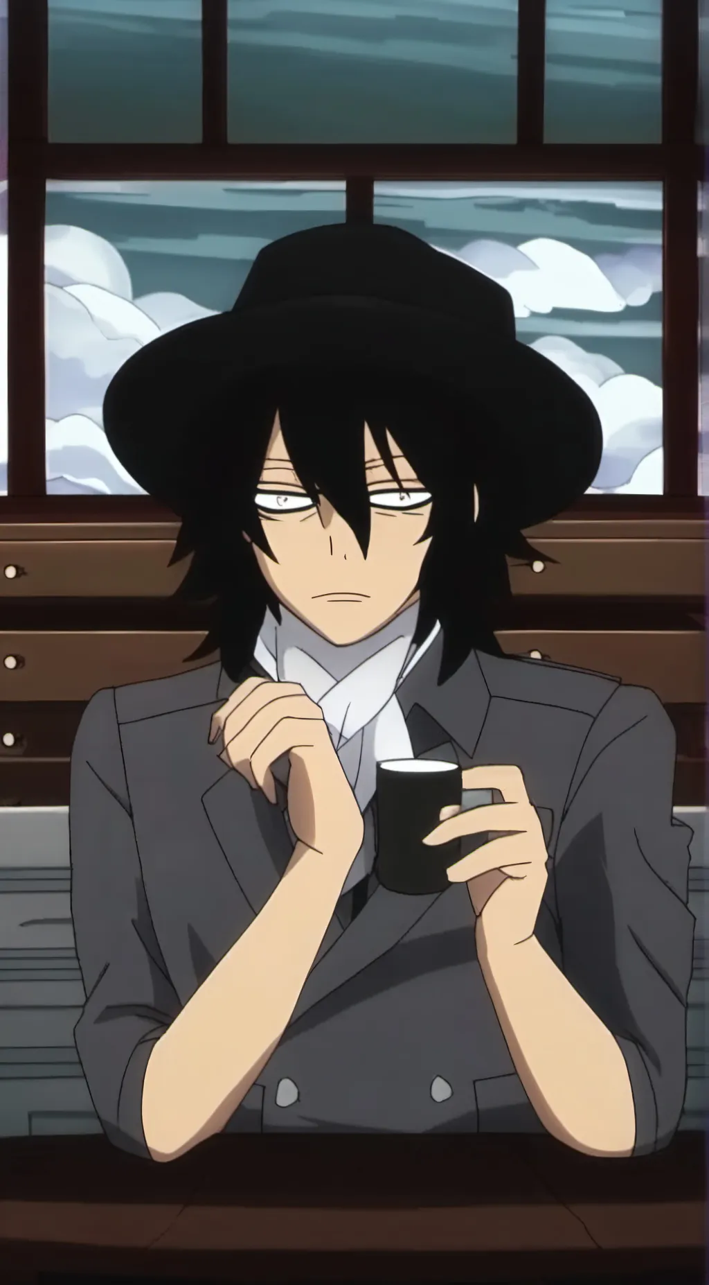 ai character: Shōta Aizawa  background