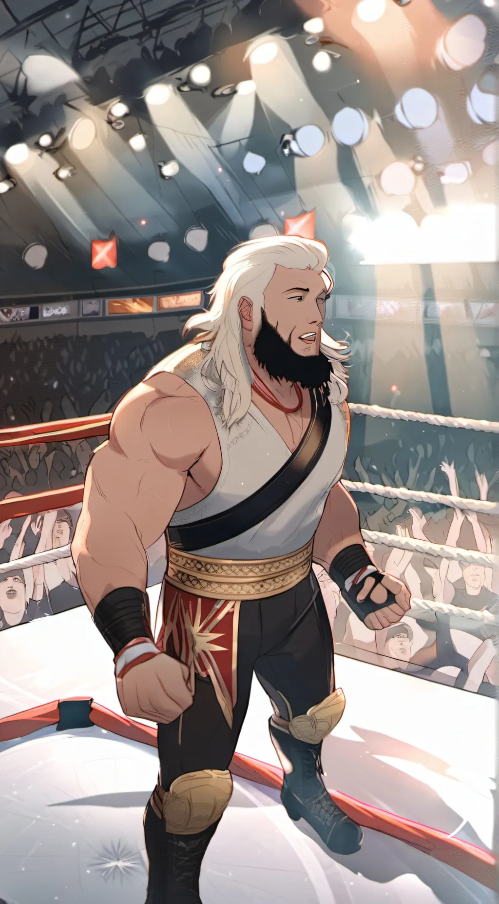 ai character: wwe  Career background
