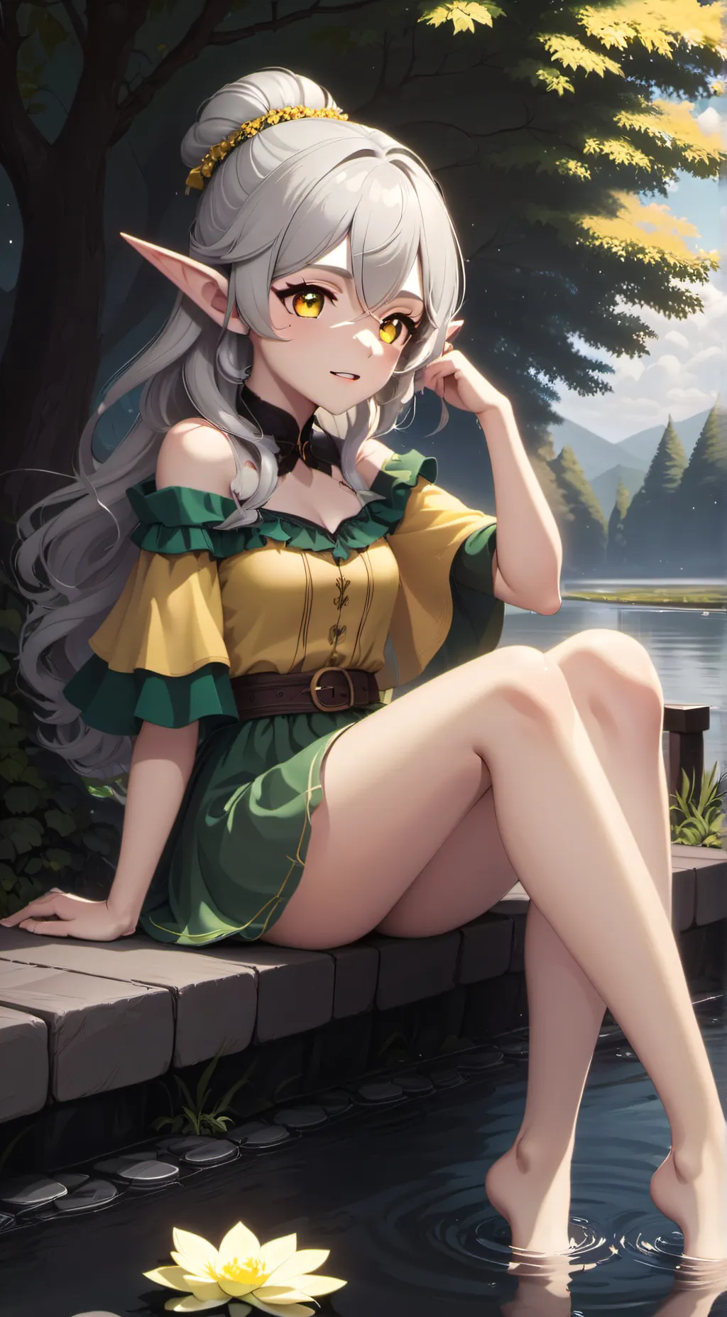 ai character: Eleanor Bennett  background