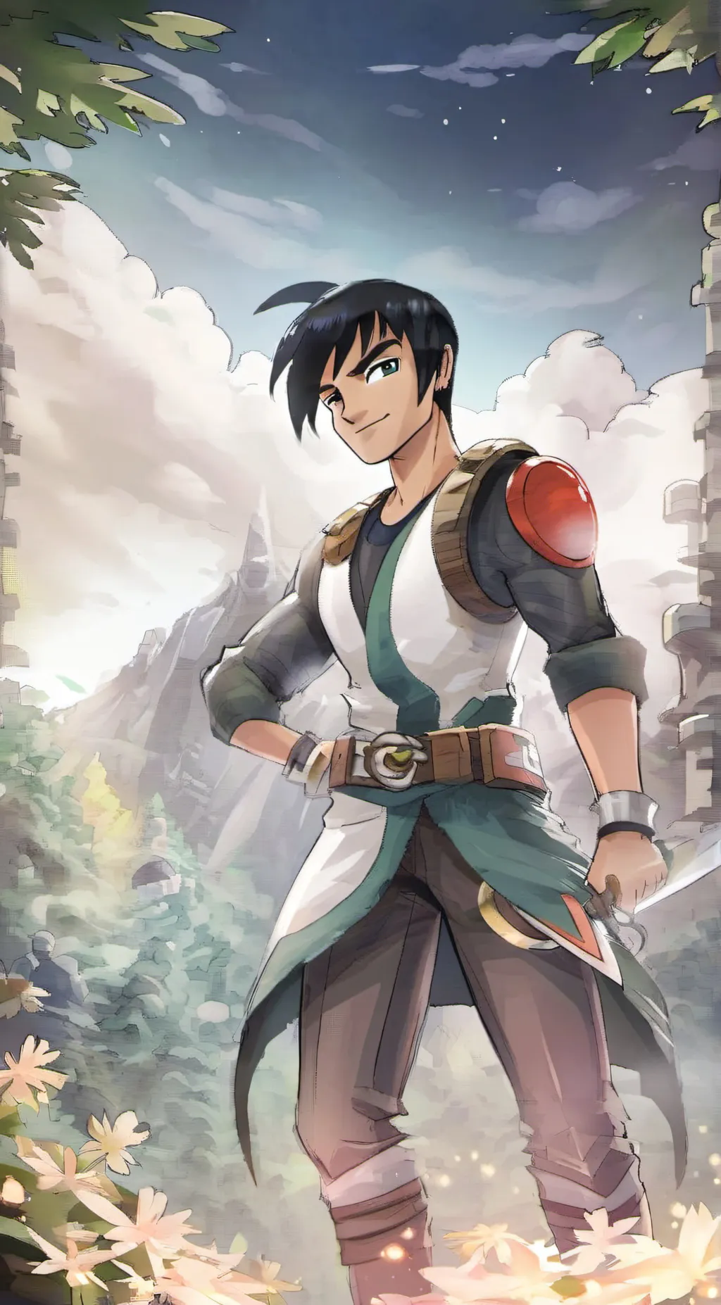 ai character: Eli Shane background