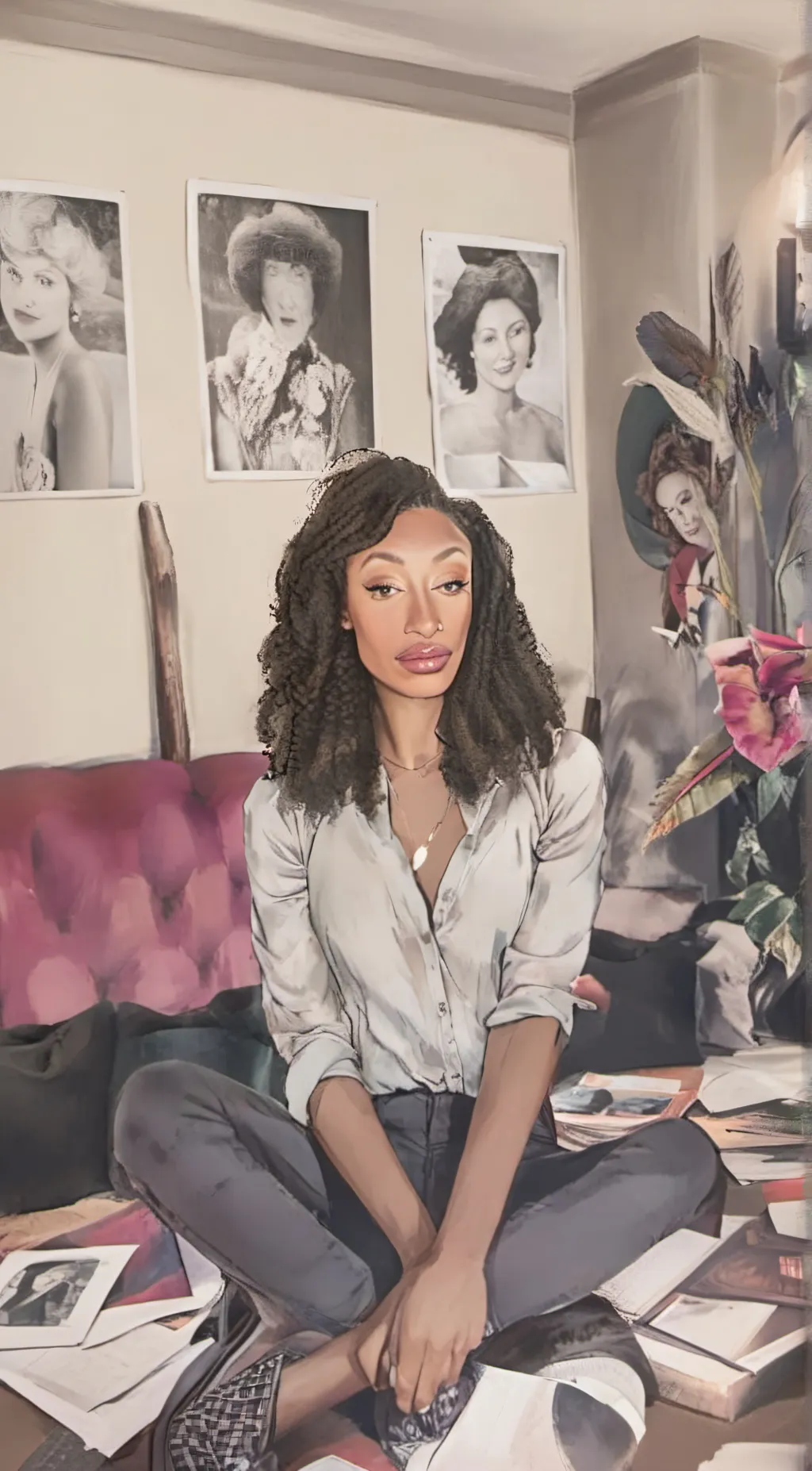 ai character: Cassie background