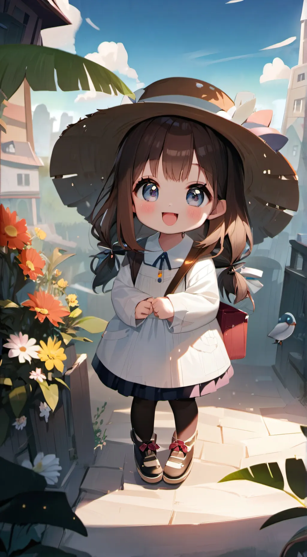 ai character: miki background