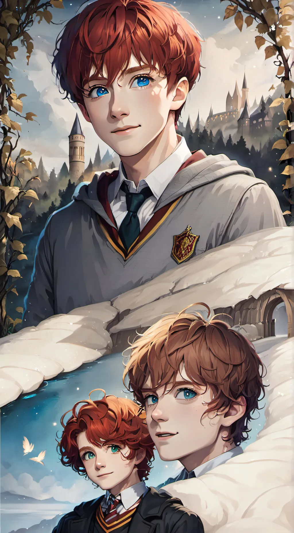 ai character: Ron Weasley  background