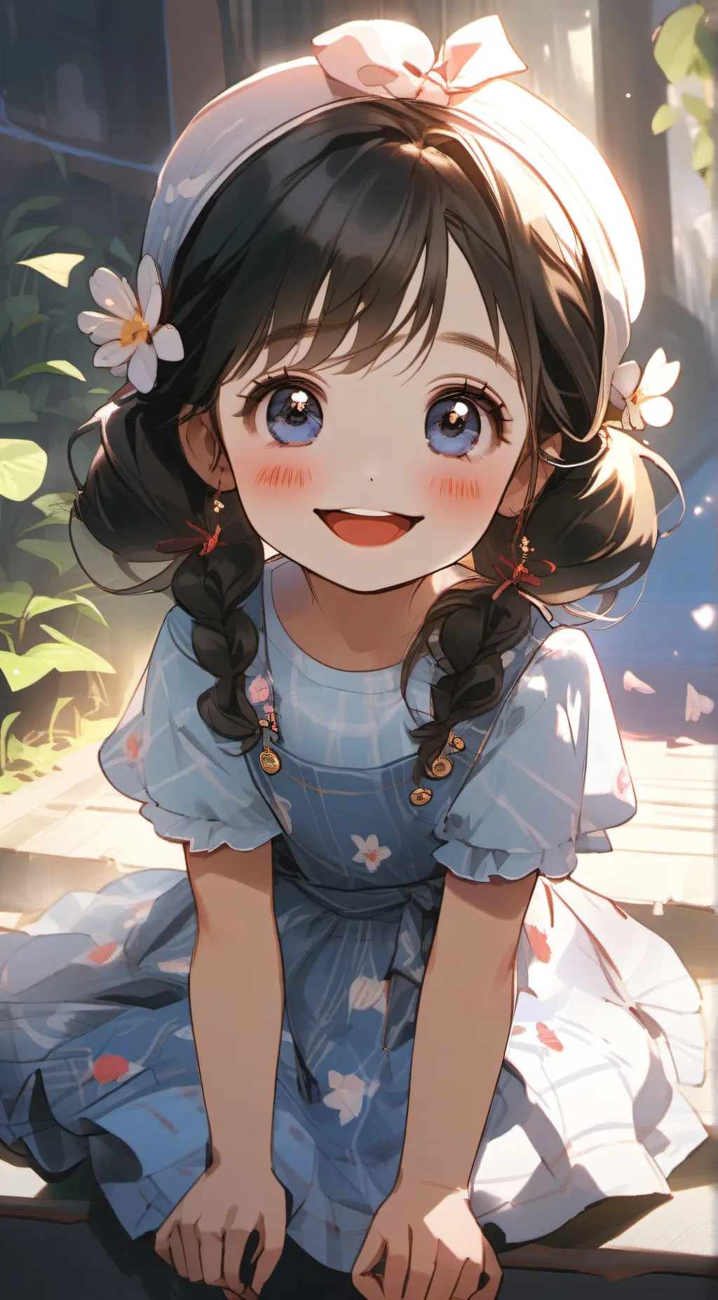 ai character: Kat background