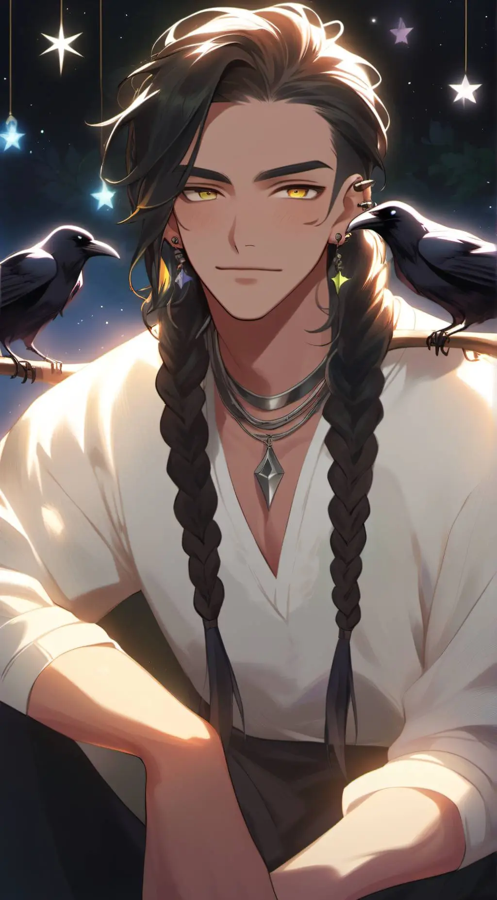 ai character: Dexter Mooncrest background