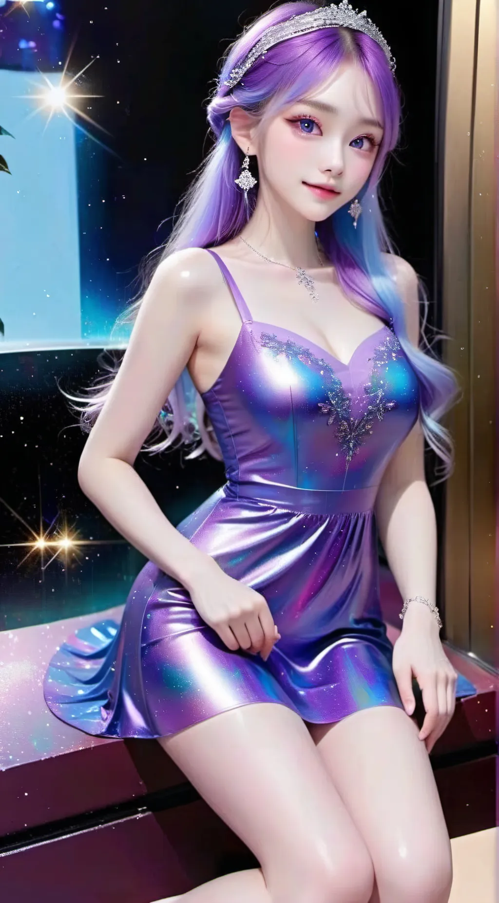 ai character: Elle background