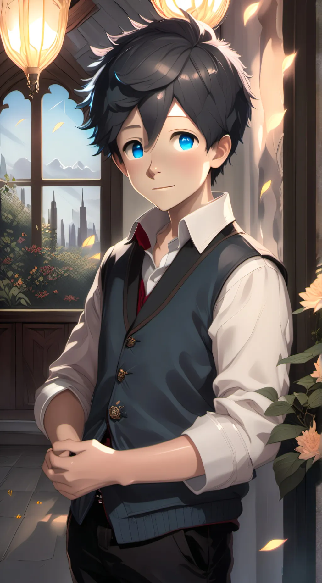 ai character: TJ background