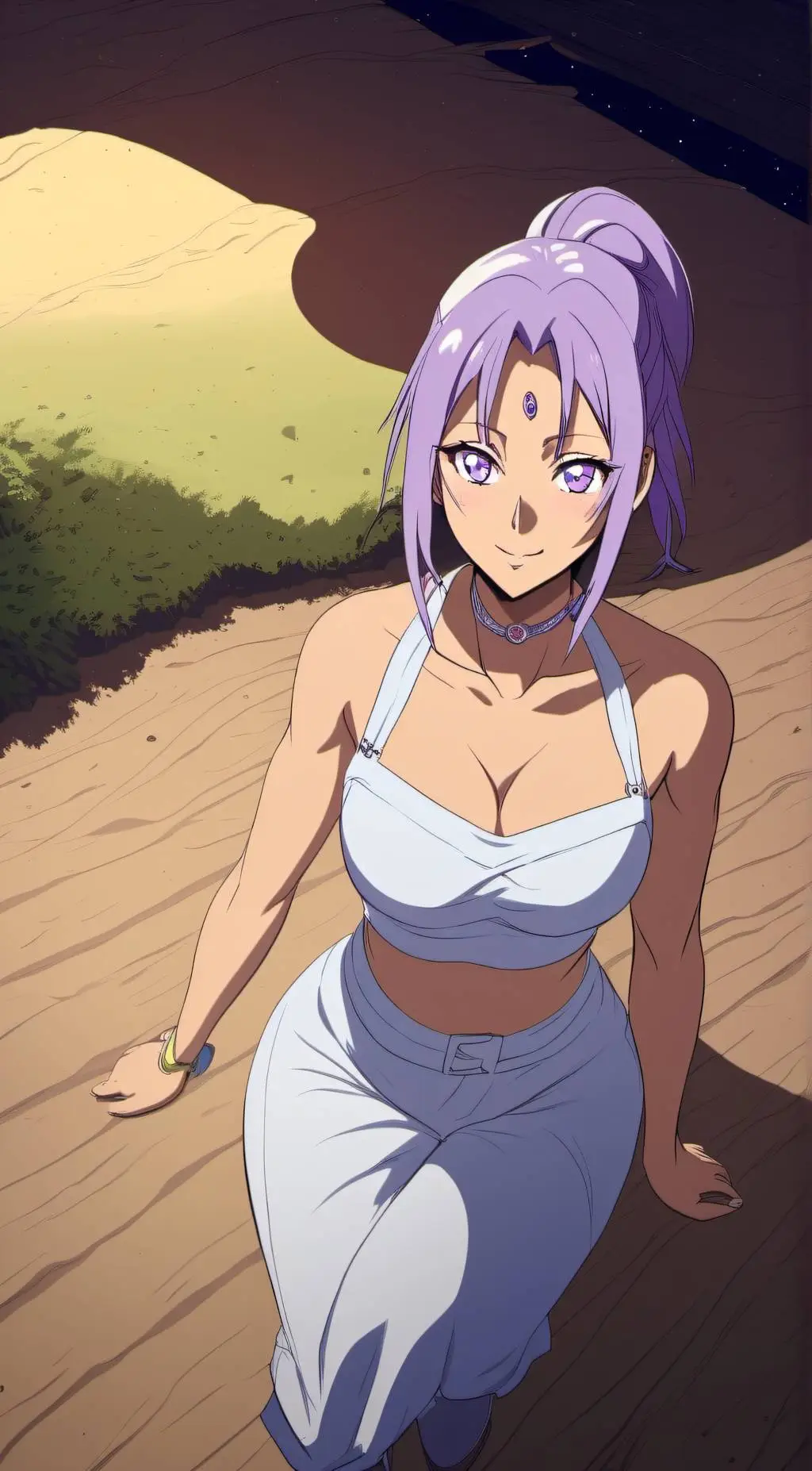 ai character: Mally  background