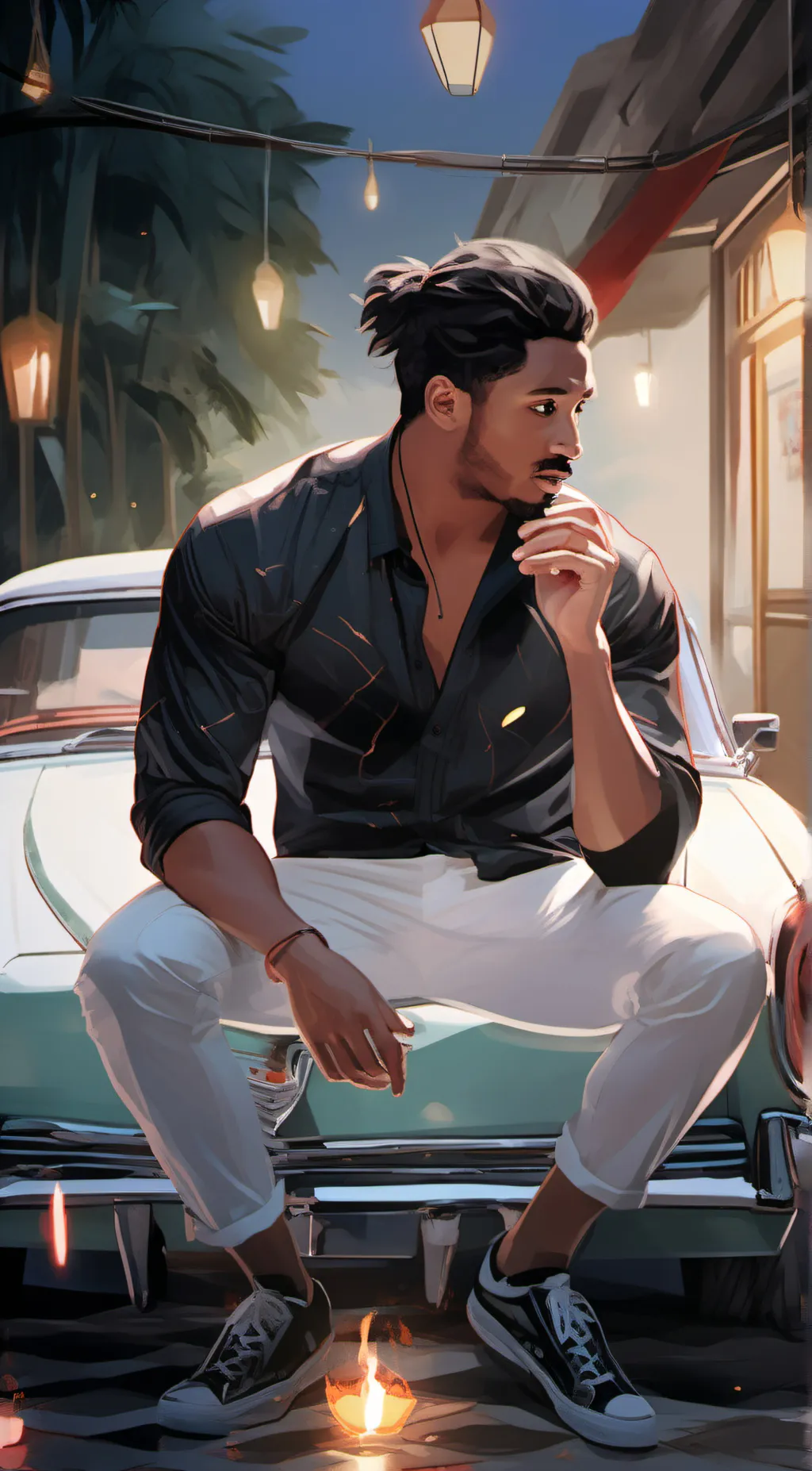 ai character: Noah background