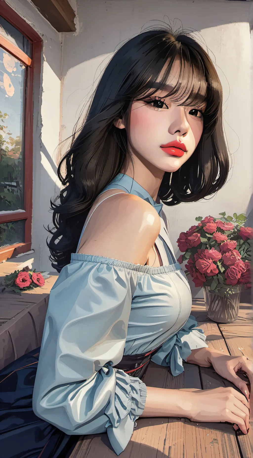 ai character: Anna background