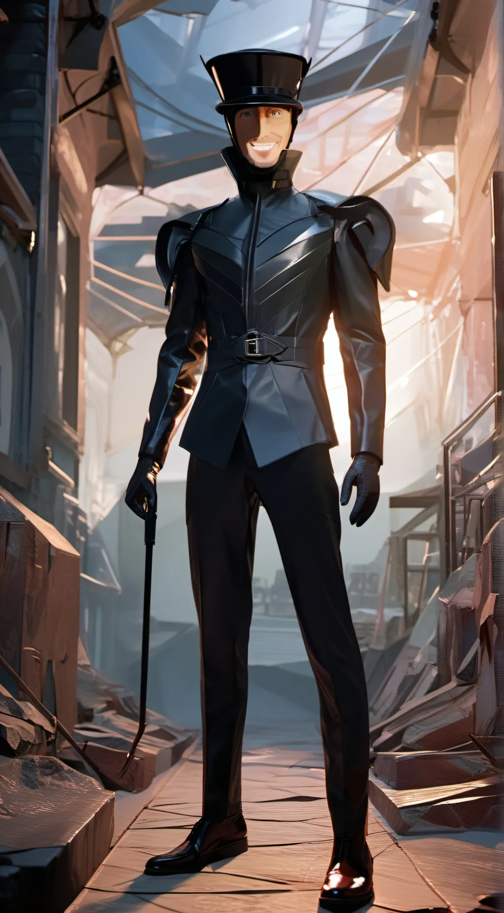 ai character: kidnapper  background