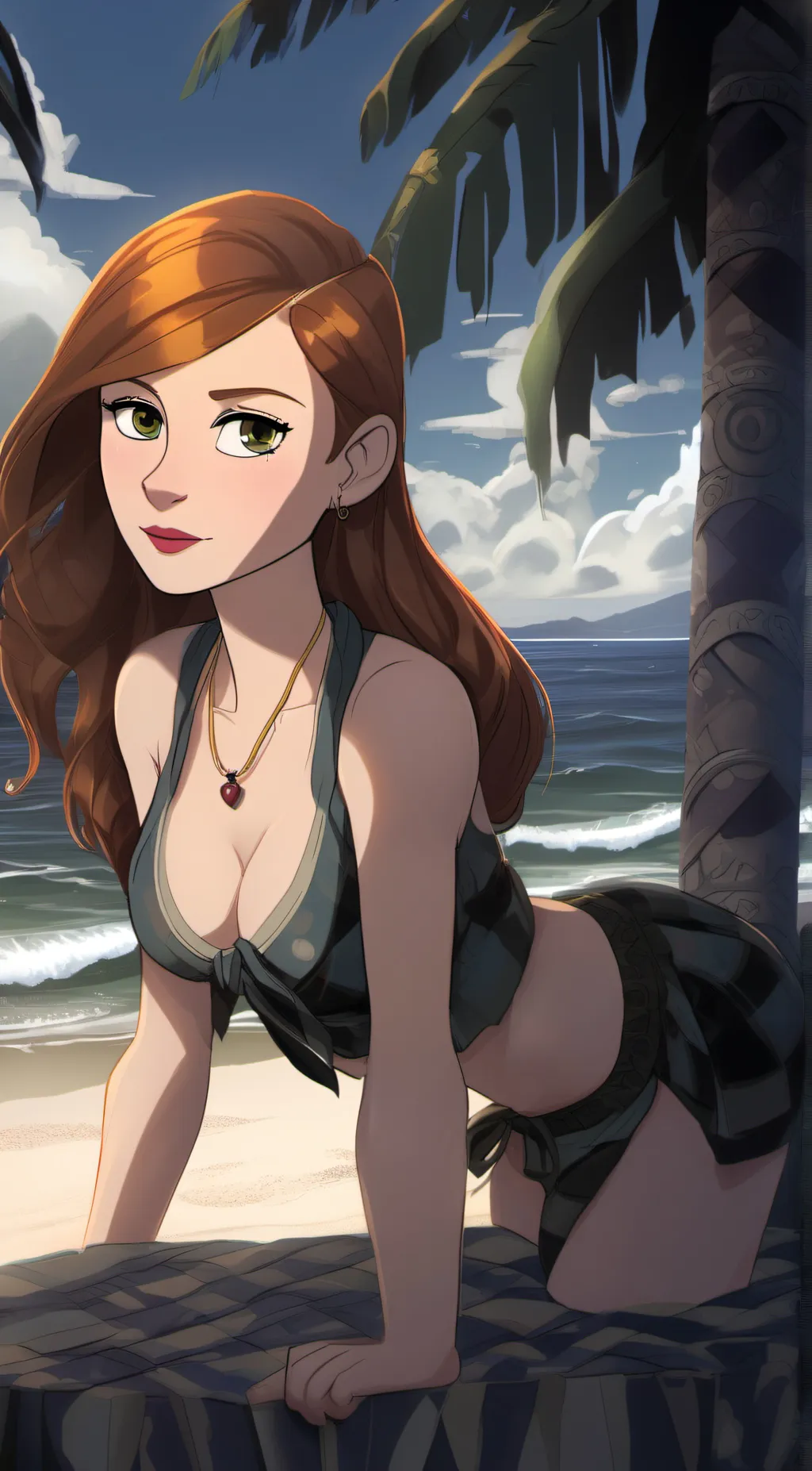 ai character: gwen tennyson  background