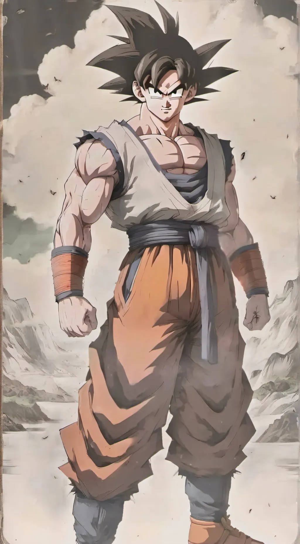 ai character: Goku background